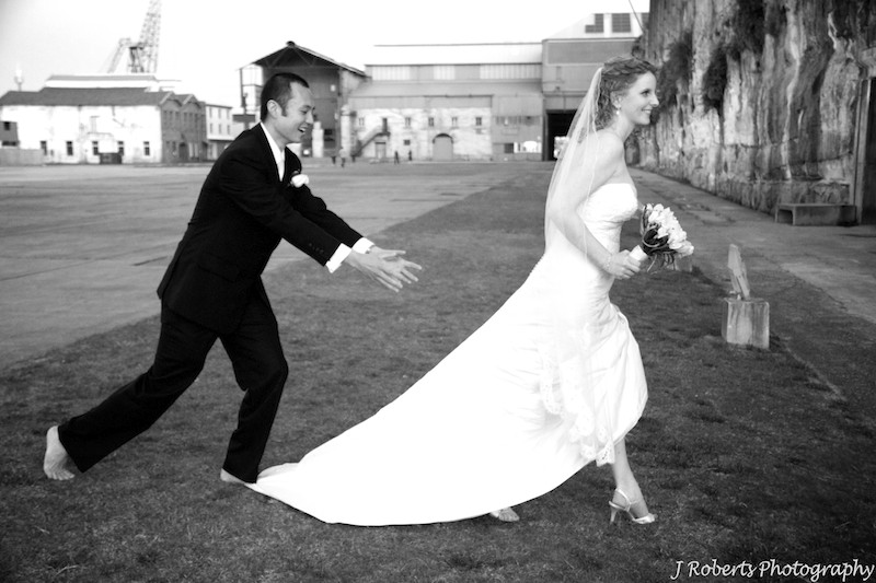Runaway bride - wedding photography sydney
